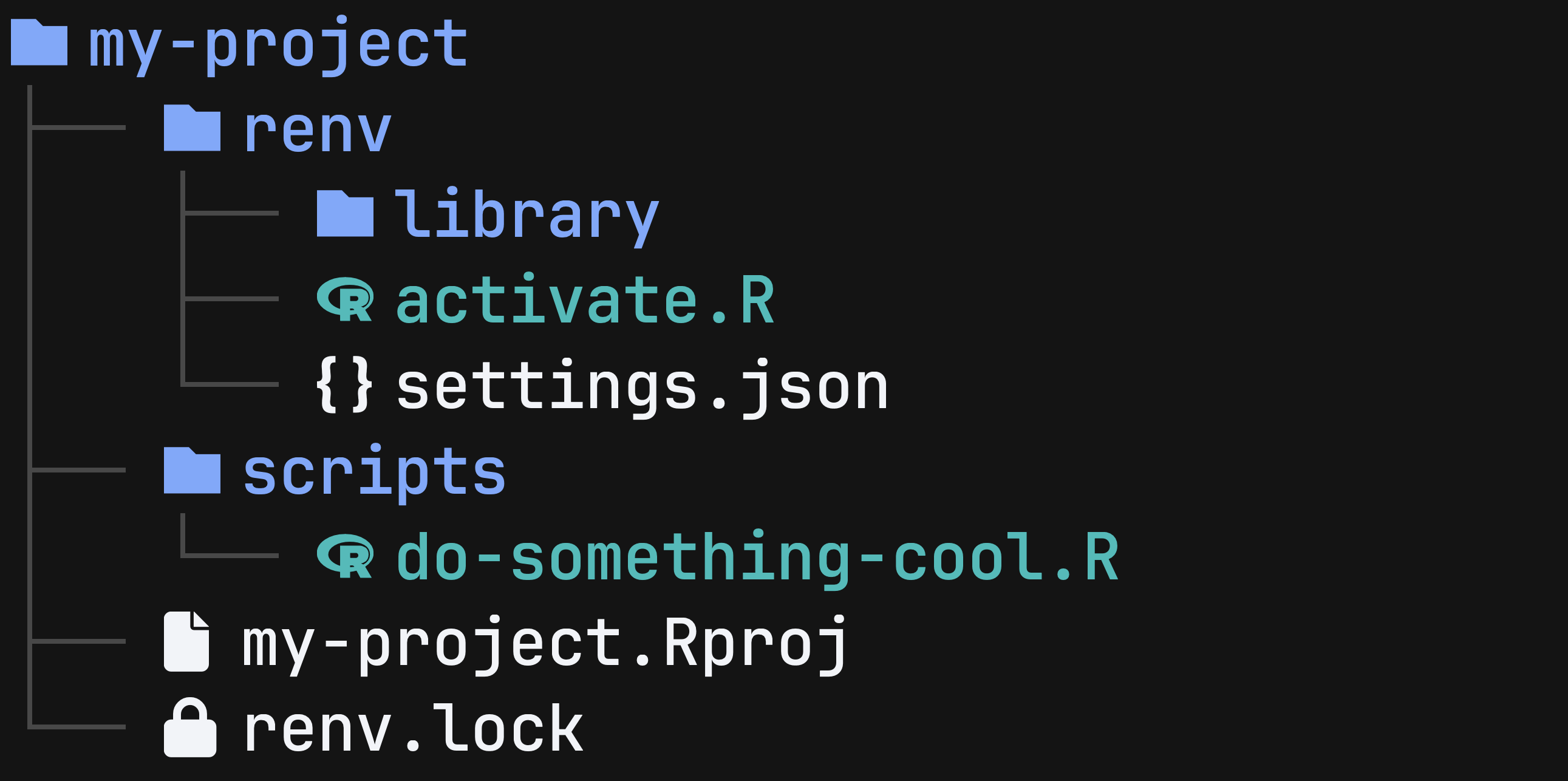 Project Structure with renv
